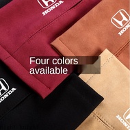 HONDA Suede Car Tissue Boxes Tissue Bag Organizer Car Decoration Storage Bag for Beat/Brio/C70/City/
