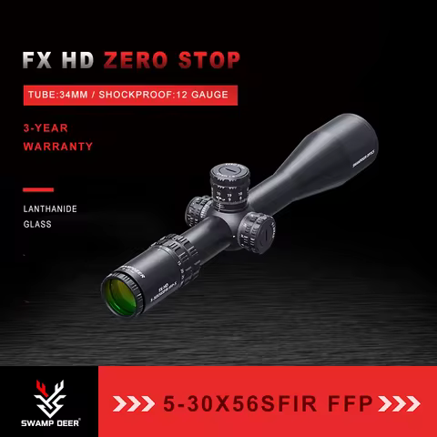 SWAMP DEER FX 5-30X56SFIR FFP Zero Stop Riflescope 34mm Tube HD Verlichting Eerste Focal Plane Snipe