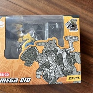 Robot bertukar bentuk model koleksi BEASTBOX Limited Edition 52TOYS Beast Box Series Super Dio BB-30
