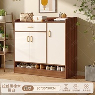 Entrance Shoe Cabinet with Drawer Home Corridor Wall Large Capacity Storage Cabinet New Storage Rack Shoe Rack