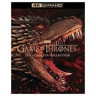 Y9WH 包順豐 4K 冰與火之歌:權力的遊戲/A Song of Ice and Fire:Game of Thrones 第1-8季/精裝4KUHD×30:幕後花絮/附國粵語/HBO熱門美劇 電影