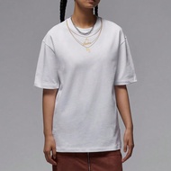 เสื้อยืดสำหรับผู้หญิง AS W J SS TEE OS GCE, เสื้อคอกลมพิมพ์ปริ้นคอสั้น TIH0834-100