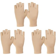 Sunscreen 3 Gloves �Iving Gloves Protective Skin Gloves Three Pairs �H Ladies H Half Finger