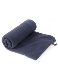 1入組羊毛睡袋內襯,適合寒冷天氣成人使用,帶拉鍊野營毯子,可室內外使用,可單獨使用或與睡袋一起使用,附儲物袋