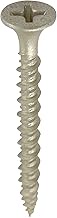 DAIDOHANT 45758 Color Drywall Screws 3941HL Bronze, For Steel and Wood Base, Nominal Diameter d: 0.1