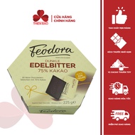 Socola Feodora Dark 60% Cacao & 75% Cacao Hộp Giấy 225g