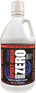 Atsko Zero Sport-Wash Hair & Body Soap 64 Fl oz. Bottle 1345QZ: Zero Sport-Wash Hair & Body Soap 64 
