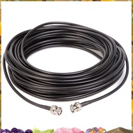 BNC Extension Cable RG-58 BNC Male to BNC Male Coaxial Cable Rg58A/U 50Ohm  Adapter Extension Cable