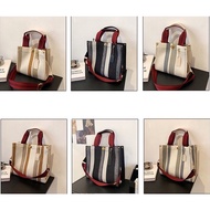 BJ15528 - BLACK/WHITE/YELLOW - SMALL BIG LARGE LARGE SMALL WOMEN'S FASHION IMPORTED FASHION ELEGANT 