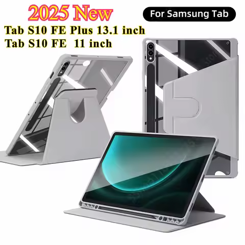 2025 New Tab S10 FE+ Flip Tablet Case for Samsung Galaxy S10 FE Plus 13.1inch Shockproof Cover for S
