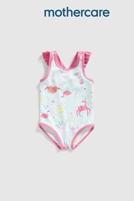 ชุดว่ายน้ำเด็กผู้หญิง Mothercare Cross-Back Swimsuit HC471