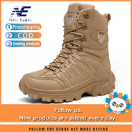 COD 2023 New Eager Mens Hiking Shoes Waterproof Sports Shoes Outdoor Military Boots Plus Size Commut