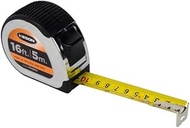 Keson PG18M16 Short Tape Measure with Nylon Coated Steel Blade (Graduations: ft., in., 1/8 & cm, mm)