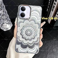 For Vivo Y05 4G Luxury Fashion Phantom Flower Phone Case For Vivo Y 05 VIVO Y05 vivoY05 05Y Y05Vivo 