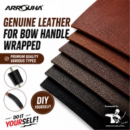 ARROUHA® Genuine Leather Bow Handle Wrap | Kulit Asli Premium Untuk Busur Tradisional | DIY Archery 