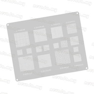 Nevʚ ɞ Solder Sphere Reballing Plate BGA Stencils for Electronics Component Rework