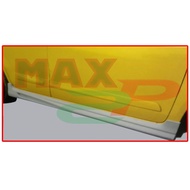 Perodua Myvi 2011 (Hikari) Style Side Skirt Door Lower Lip Spoiler Fiberglass Fiber Body Kit Part - 