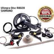 💢💢💢Only RM2624/set💢💢💢 Original Japan Shimano Ultegra R8000 R8020 Disc type full group set 165mm 175m