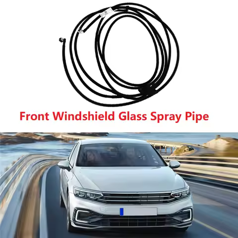 Front Windshield Glass Washer Spray Nozzle Hose Pipe 56D955998 34D955667 for VW Passat B7 B8 CC Golf