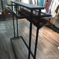 Middle Clothing Store Hanging Side Hanging Women's Clothing Display Rack Commercial Nakajima Rack Pa