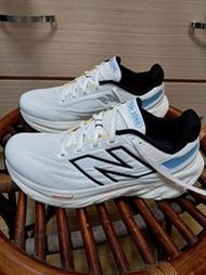 New Balance 男慢跑鞋 M108013A-2E 寬楦 緩衝 反光 極舒適 白黑 尺吋:us7.5=25.5cm