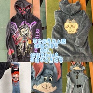 睇內文_無法閱讀互BLOCK謝🩵 2025 歐美betty boop外套 $189不包郵  ［原價$54美金］迪士尼小熊維尼伊唷外套 eeyore 外套 $159不包郵。  立體耳朵日本chiikaw