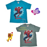 T-Shirt SPIDERMAN Kanak-Kanak Lelaki 7-10 Tahun