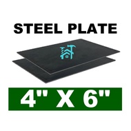 MS STEEL PLATE BASE PLATE THICK 4 X 6 INCHES (SOLD PER PIECE)