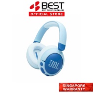 Jbl Headphones Wireless Over-Ear Noise Cancelling Kids Headphone Jr470nc Blue
