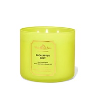 Bath And Body Works Eucalyptus Mint 3 Wick Candle