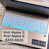 For Acer Keyboard Cover Acer Aspire 3 Aspire 5 A315 A515 TMP214-52 3P50 Ryzen 3 Soft Silicone Waterp