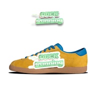 Gold Blue Bird Shoes