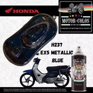 EX5 METALLIC BLUE / H237 HONDA EX5 METALLIC BLUE SPRAY PAINT / AIKKA / MOTOR-COLOS