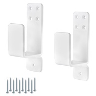 2X4 Door Brackets Heavy Duty Upgraded Door Bar Holder Brackets for Home Security Suit for 2X4 Lumber