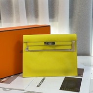 HERMES Kelly danse ll - 檸檬黃銀 Z