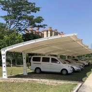 Awning Sheet Pull Film 7 Bicycle Font Car Shed Parking Shed Steel Structure Film Structure Car Lands