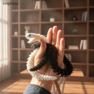 [brightbiu] 3D Creative Printed Toys Snake Model Sensory Toys Desktop Ornament 3D Printed Snake Desk