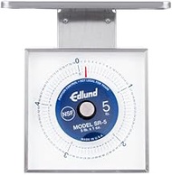 Edlund SR-5 OP Premier Series Portion Scale with Oversized 7" x 8.75" Platform | Rotating Dial Weigh