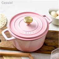 Enamel pot cast iron pot household soup pot stew pot cooker Pot