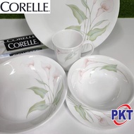 CORELLE LILY VILLE LILYVILLE  20PC  DINNER SET WITH MUG LV    //  SET MAKAN CORELLE 20PC DENGAN MUG