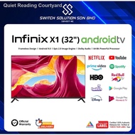 ☼☼Infinix X1 Android Smart LED TV 32 inch HD Android TV with Eye Care Technology [Netflix/Youtube/Google Service/Google
