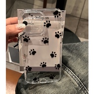Softcase Cute trace of realme puppies clear pattern Transparent Anti-slip original 5i 6i C3 7 8 9i 1