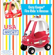 ️New Lot Imported From USA ️ New Ride & Rescue Cozy Coupe Police Push Car Little Tikes Brand