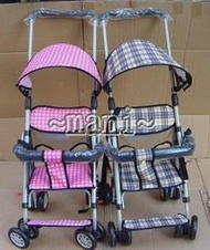 ♡曼尼♡ (適用小型機車-遮陽款)  遮陽調整高低轉向 台灣製～發泡寬車輪～機車椅 機車推椅 輕便推車 兒童推車