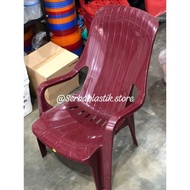 Terlaris✅ kursi santai sandaran tinggi / kursi santai plastik warna