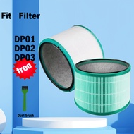 Replacement Compatible with DP01 DP02 DP03 HP00 HP01 HP02 HP03 Filter HEPA + Carbon Air Purifier