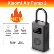 🇸🇬【𝟮𝗡𝗗 𝗘𝗗𝗜𝗧𝗜𝗢𝗡】XIAOMI Portable Electric Air Pump 2 | Air Compressor 2 25% For Car, Motorbike, Bike, E-Bike