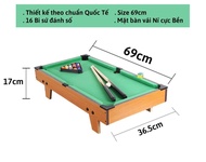 [VIDEO Quay Thật Cỡ Lớn nhất 69x37cm] Bàn Bi A Bàn Bida Bàn Bi Da Bàn Bida Mini Bàn Bida 6 Lỗ Bàn Bi