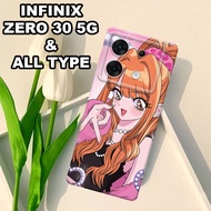 HP G34 - Infinix ZERO 30 5G Case - newest - BARBIE motif - newest ZERO 30 5G silicone - pro camera -