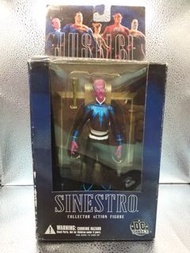 Sinestro 正義聯盟 Justice League Series / DC Direct Green Lantern 公仔 (全新未開封 只作收藏) 面交放心 隨便檢查。
